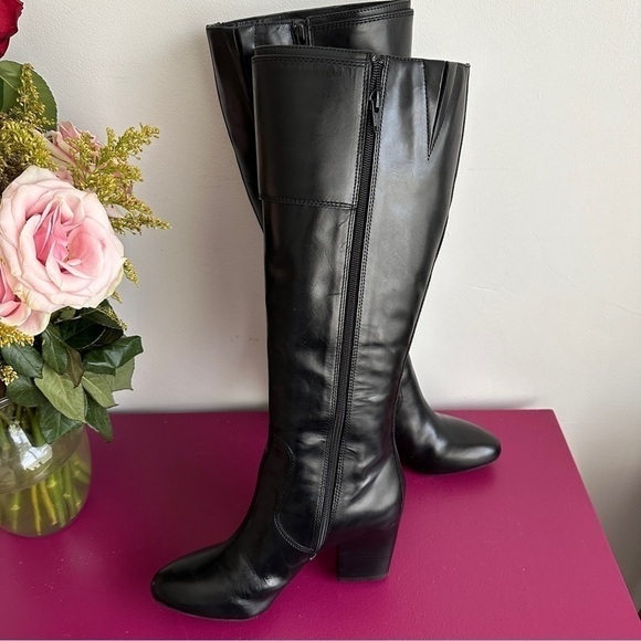 Antonio Melani Black Knee-high boots size 7.5 - Picture 5 of 8